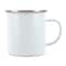 15.5oz. White Metal Sublimation Camping Mug by Make Market®
